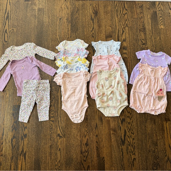 6 Month Baby Girl Clothing Lot - Picture 1 of 6